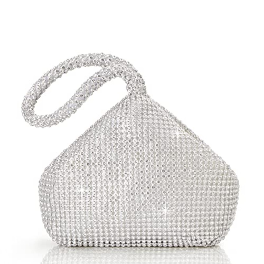 Women'S Fashion Of The 1920S - Women's Rhinestone Clutch Evening Bags Sparkly