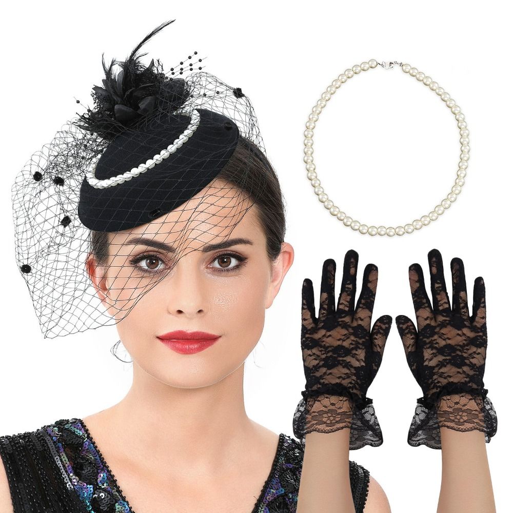 Women'S Fashion Of The 1920S - Fashion Exquisite Mesh Feather Headband Elegant