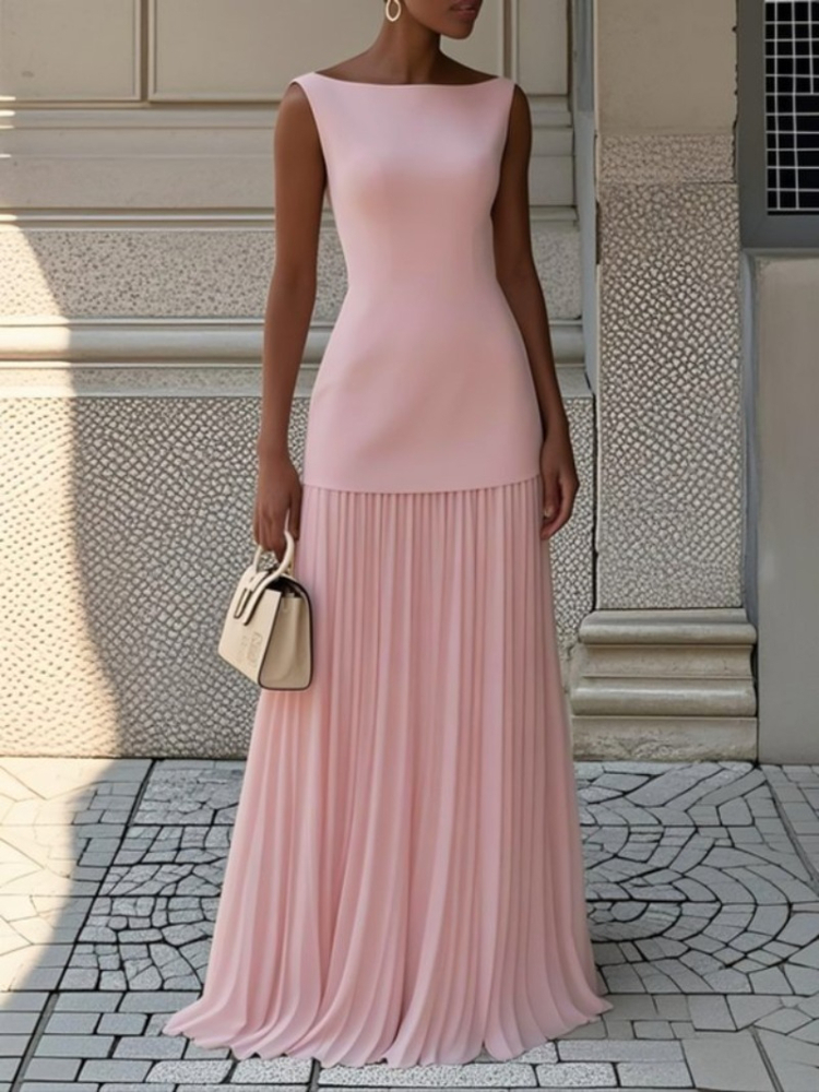 Summer New Women Elegant Solid - Maxi Dress Boho recensione e prezzo