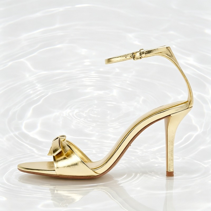 Elegant Golden Bow Brand High  - Women'S Fashion Brand Shoes recensione e prezzo