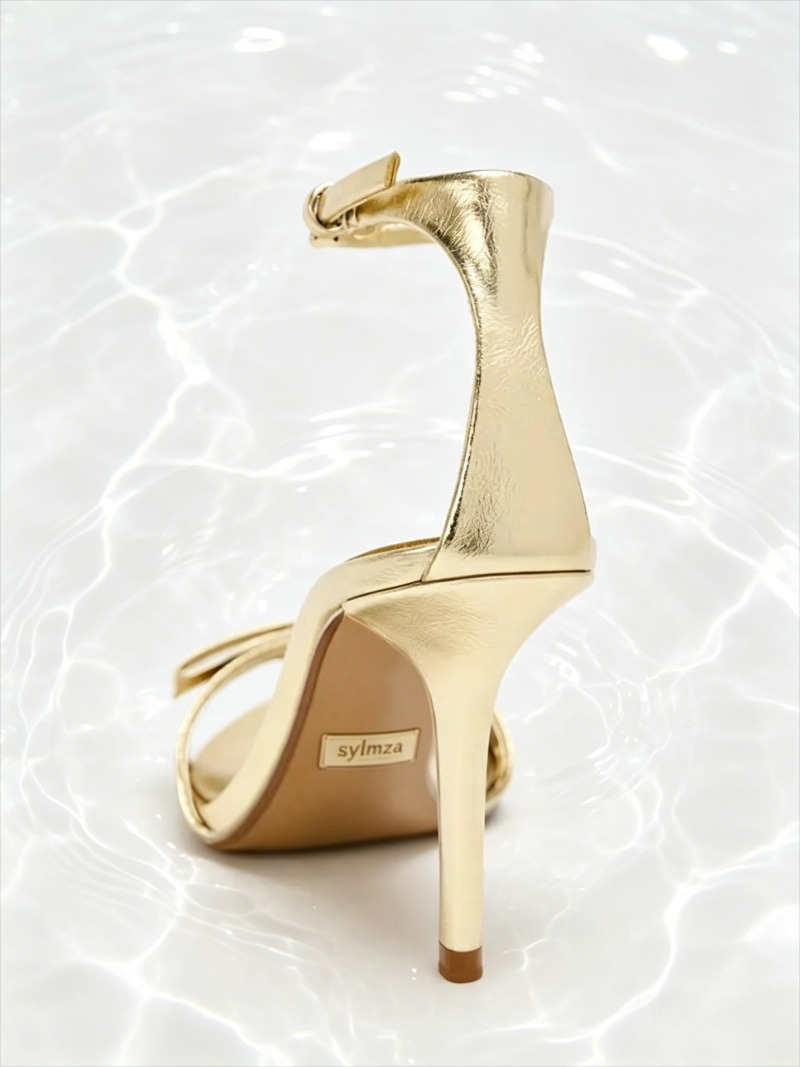 Elegant Golden Bow Brand High  - Women'S Fashion Brand Shoes recensione e prezzo