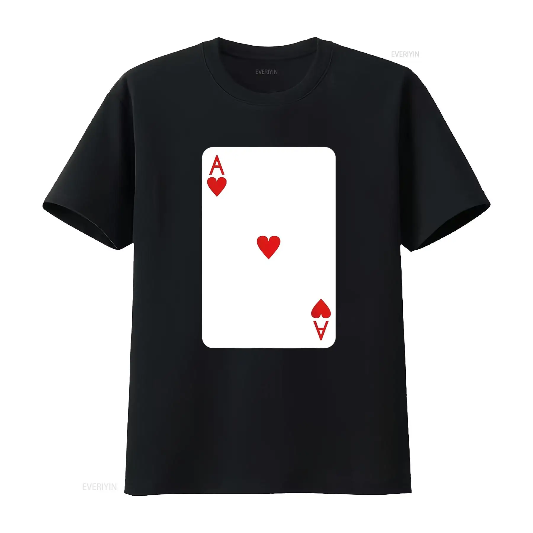 Ace Of Hearts Playing Cards Ha - Women'S Fashion Graphic Tees recensione e prezzo