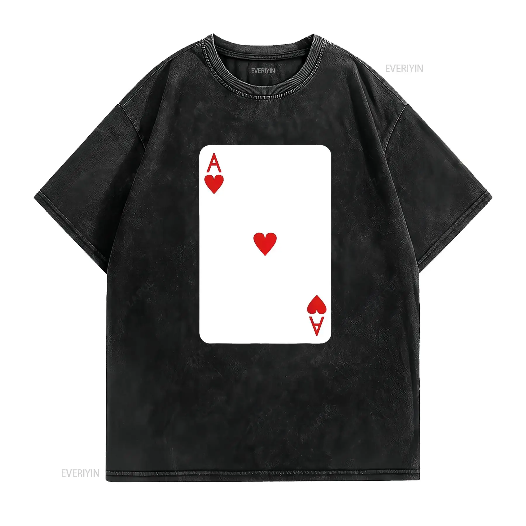 Ace Of Hearts Playing Cards Ha - Women'S Fashion Graphic Tees recensione e prezzo