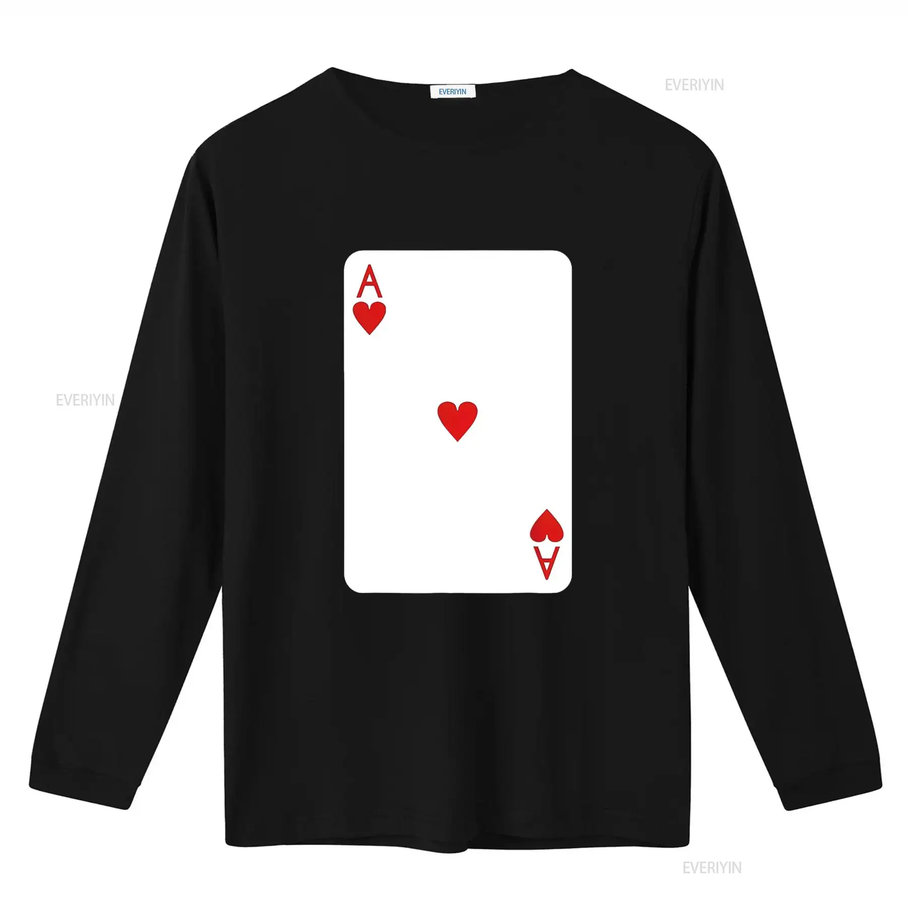 Ace Of Hearts Playing Cards Ha - Women'S Fashion Graphic Tees recensione e prezzo