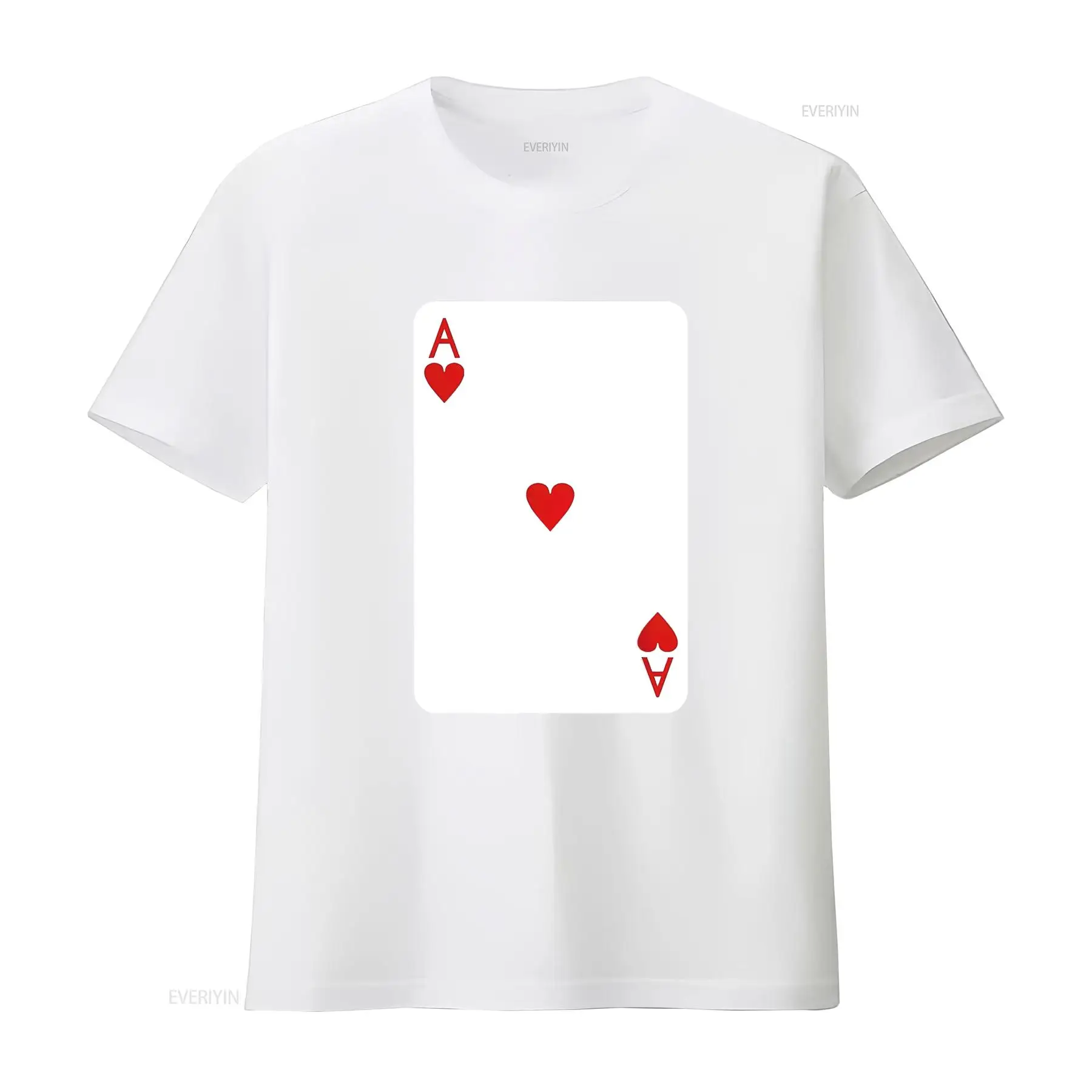 Ace Of Hearts Playing Cards Ha - Women'S Fashion Graphic Tees recensione e prezzo