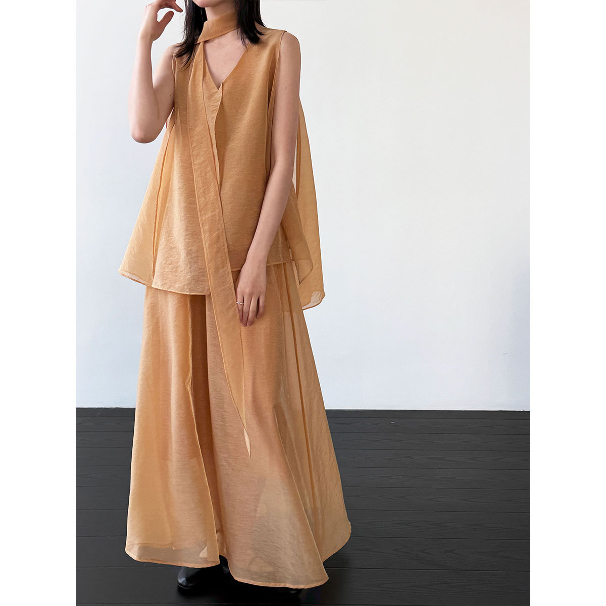 2026 Women Lace-Up V-Neck Slee - Women'S Fashion Trends Spring 2026 recensione e prezzo