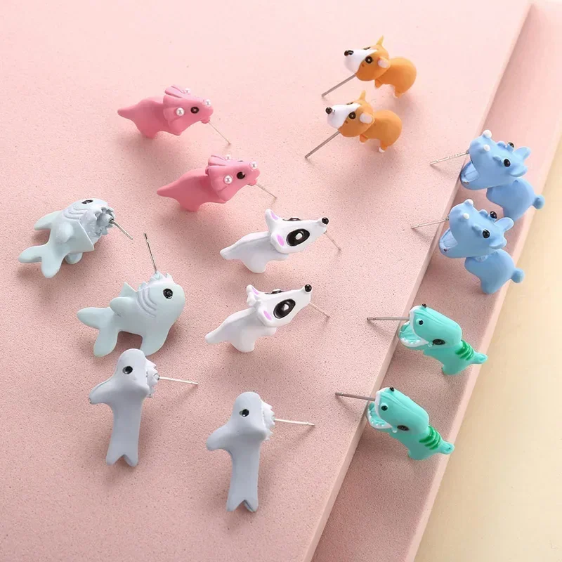 2pcs Animal Cartoon Stud Earri - Women'S Fashion Earrings recensione e prezzo