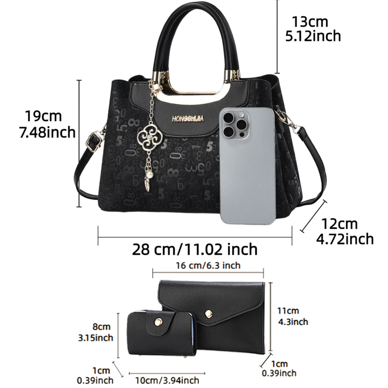3-piece Fashion Women's Handba - Crossbody Bag Women recensione e prezzo