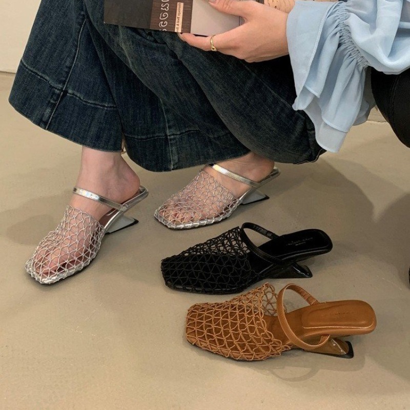 Weave Mesh Women High Heels Sa - Women'S Fashion Trends Summer 2025 recensione e prezzo