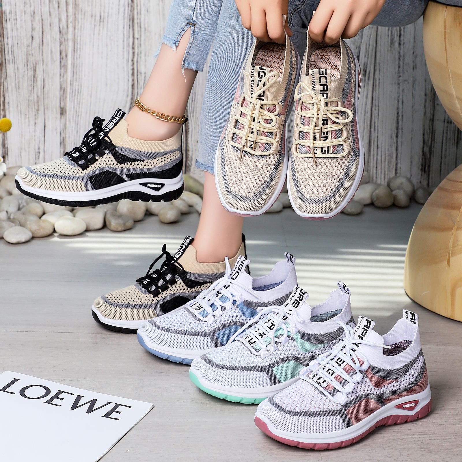 Women's Casual Shoes Air Mesh  - Women'S Fashion Gym Shoes recensione e prezzo
