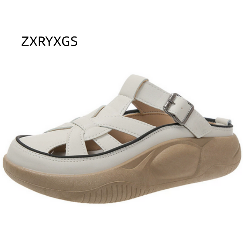 ZXRYXGS 2025 New Round Toe Sup - Women'S Fashion Trends Summer 2025 recensione e prezzo