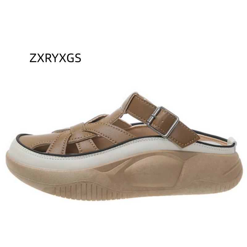 ZXRYXGS 2025 New Round Toe Sup - Women'S Fashion Trends Summer 2025 recensione e prezzo