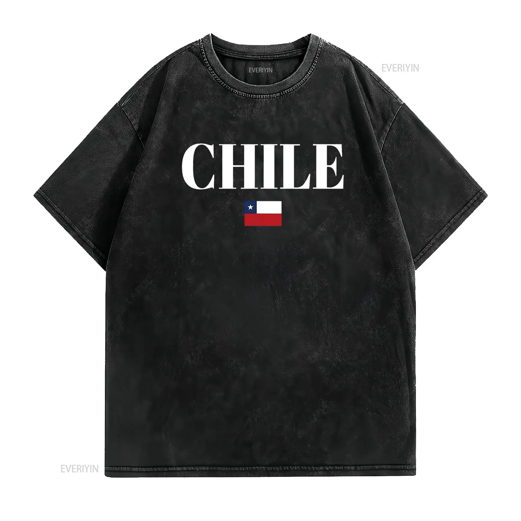CHILE Flag Women T Shirt vinta - Women'S Fashion Graphic Tees recensione e prezzo