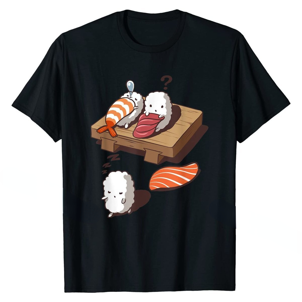 Funny Japanese Nigiri Sushi Sl - Women'S Fashion Graphic Tees recensione e prezzo