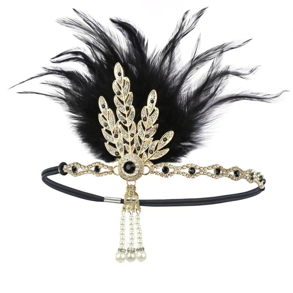 Trendy Elegant Feather Headban - Women'S Fashion Of The 1920S recensione e prezzo