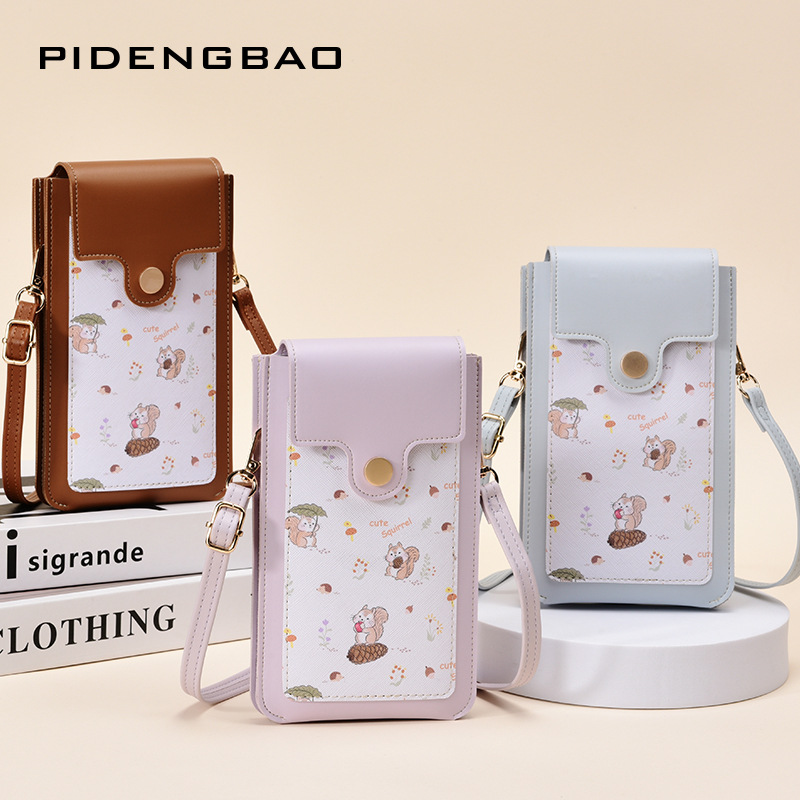 New Cute Squirrel Pattern Touc - Crossbody Bag Women recensione e prezzo