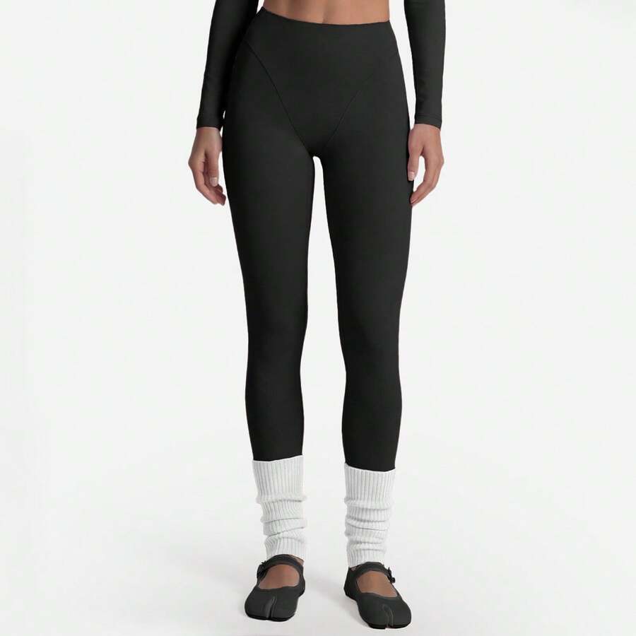 Womens 3-Piece Yoga Set: V-Nec - High Waist Leggings recensione e prezzo