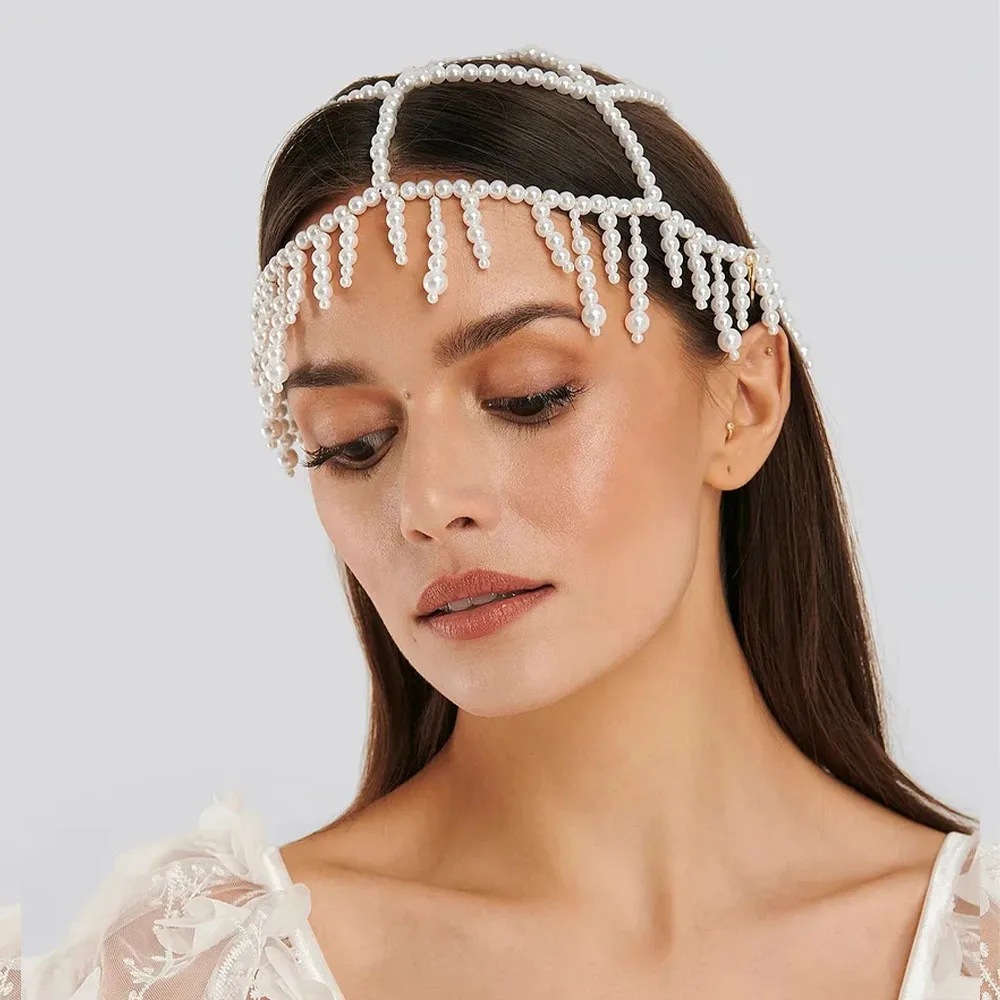 Fashion Pearl Fringe Headpiece - Women'S Fashion Roaring 20S recensione e prezzo