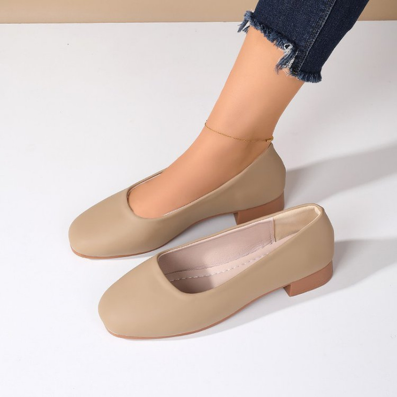 Soft Leather Round Toe Slip-On - Women'S Fashion Footwear recensione e prezzo