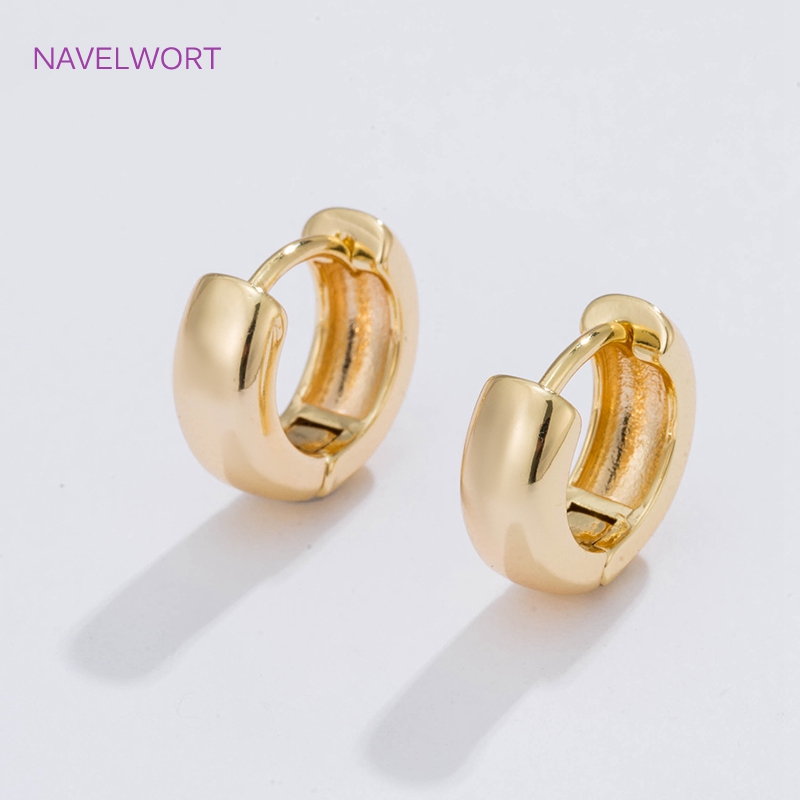 6 Sizes Gold Plated Circle Hoo - Women'S Fashion Earrings recensione e prezzo