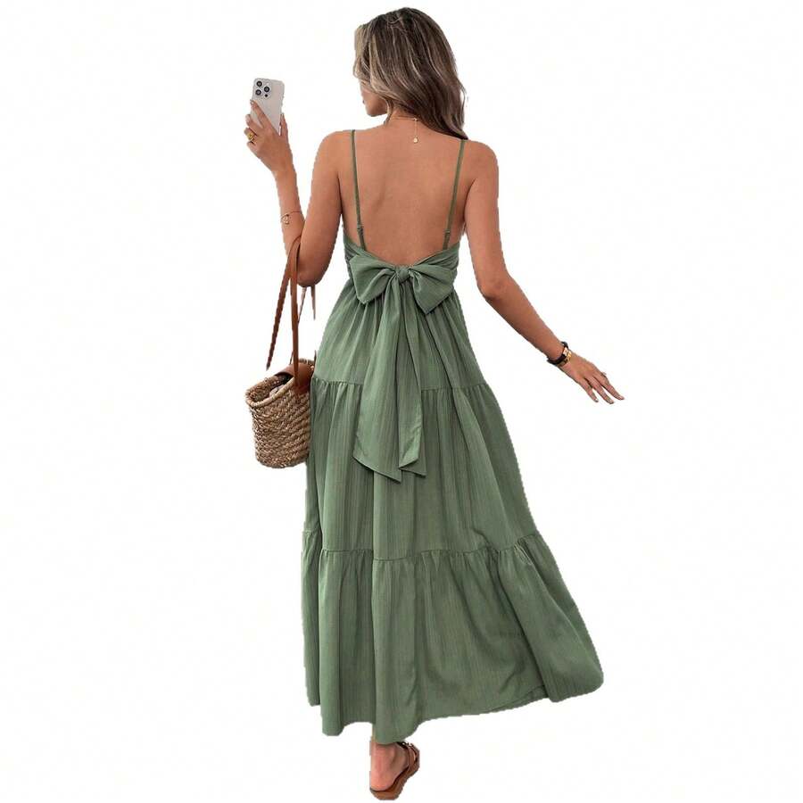 Light Blue Tiered Maxi Dress W - Maxi Dress Boho recensione e prezzo