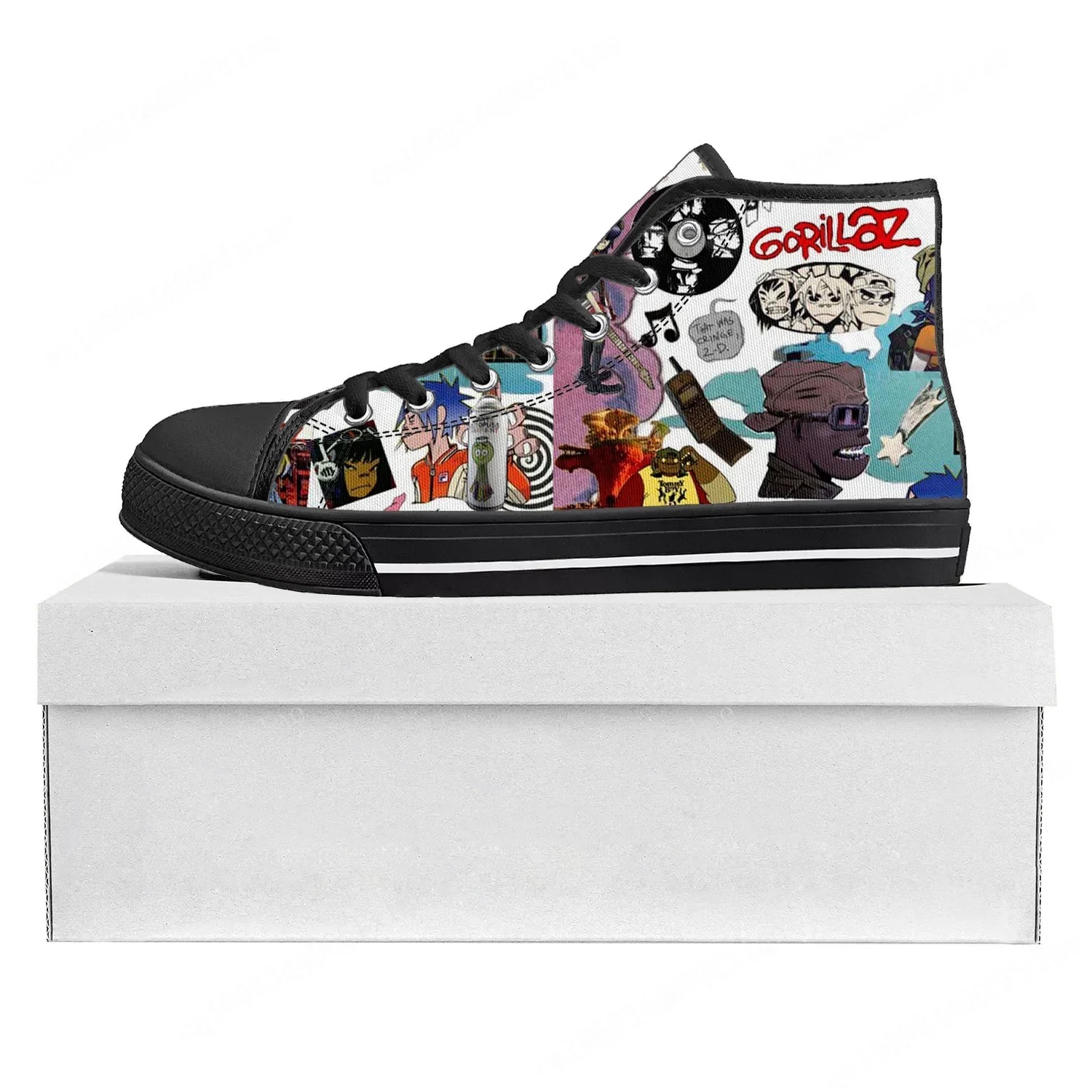 Gorillaz Band High Top High Qu - Women'S Fashion Gym Shoes recensione e prezzo