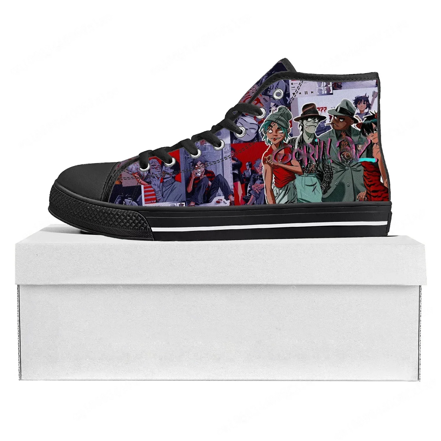 Gorillaz Band High Top High Qu - Women'S Fashion Gym Shoes recensione e prezzo