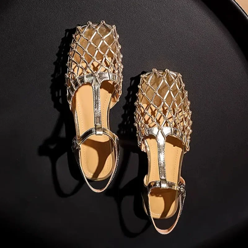 Women Weave Mesh Sandals Squar - Women'S Fashion Trends Summer 2025 recensione e prezzo