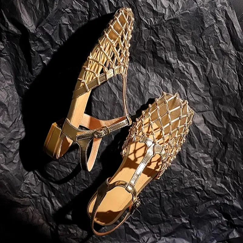 Women Weave Mesh Sandals Squar - Women'S Fashion Trends Summer 2025 recensione e prezzo