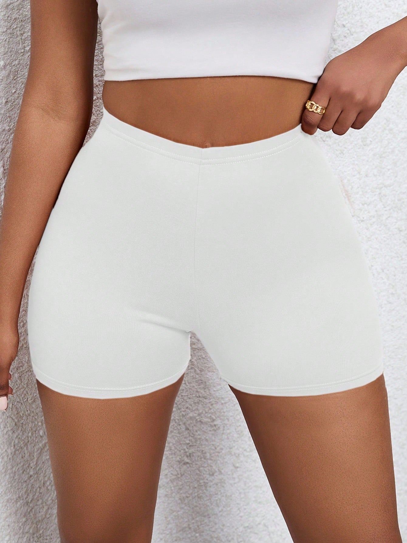 Women's Solid Color High-Waist - High Waist Leggings recensione e prezzo