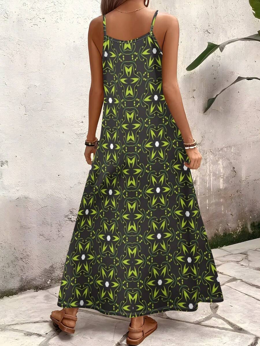 Boho Print Sleeveless Maxi Dre - Maxi Dress Boho recensione e prezzo