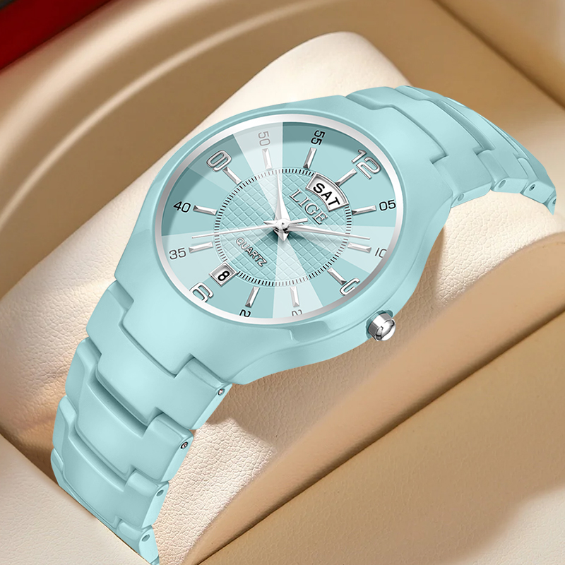 LIGE Luxury Elegant Quartz Wom - Women Fashion Simple recensione e prezzo