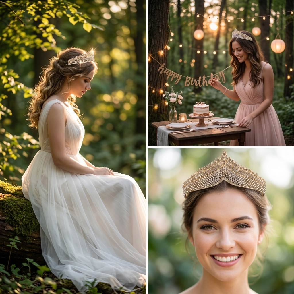 Crystal Tiara-Bridal Hairpiece - Women Fashion Designers recensione e prezzo