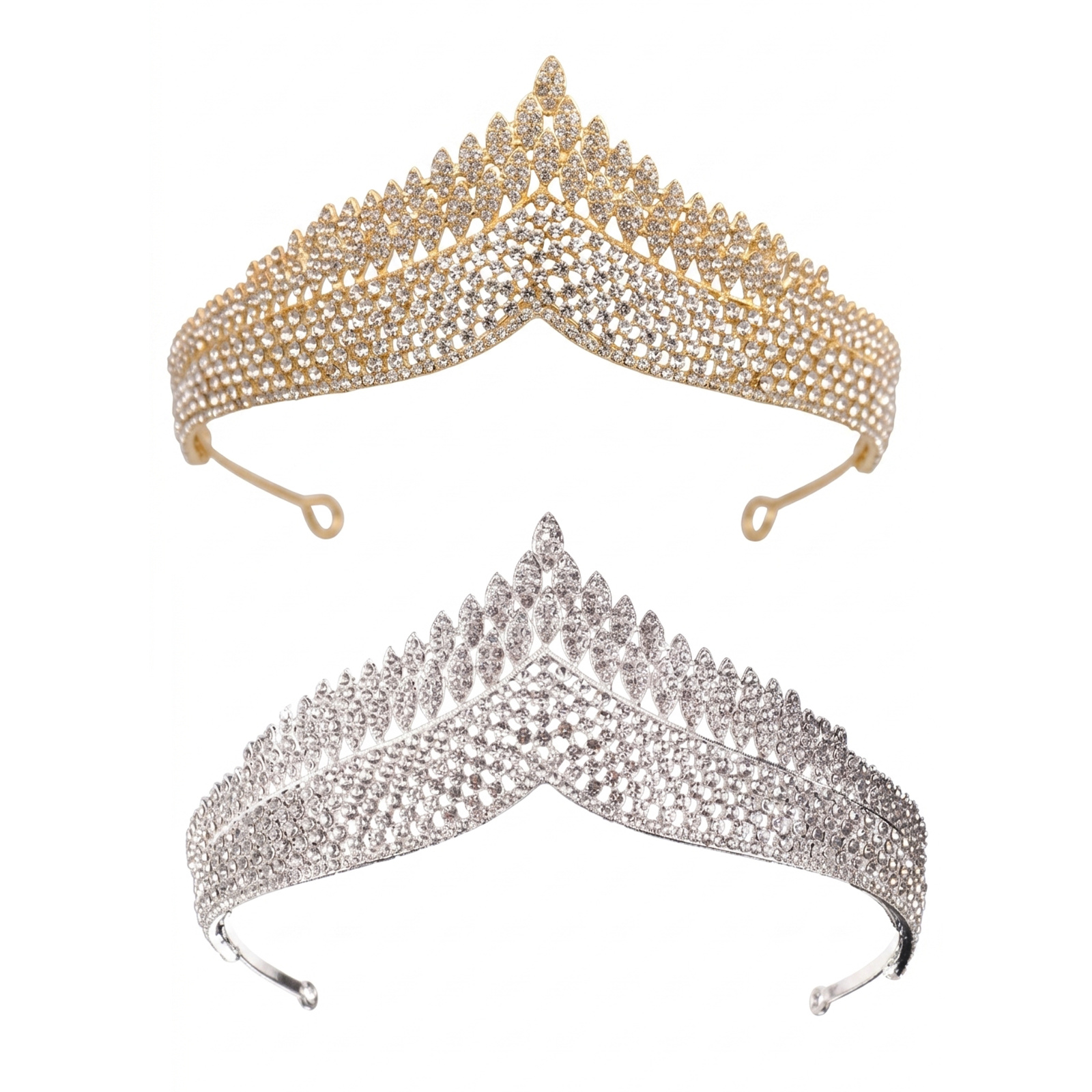 Crystal Tiara-Bridal Hairpiece - Women Fashion Designers recensione e prezzo