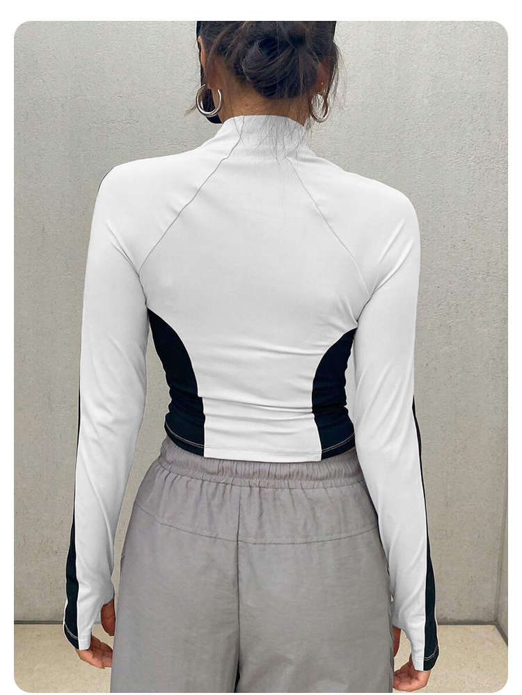 Yoga Clothes Stand Up Collar J - Women'S Fashion Tops recensione e prezzo