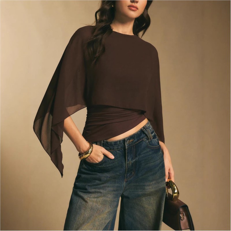 Casual Fashion Irregular T-shi - Women'S Fashion Trends Spring 2026 recensione e prezzo