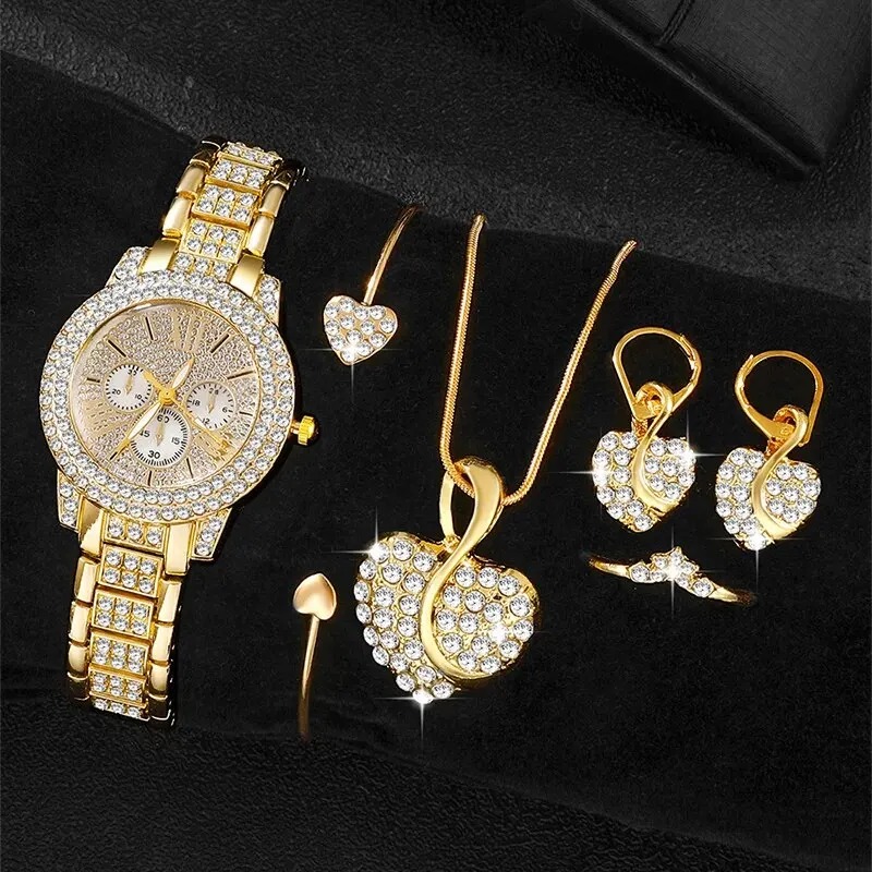 Women's Quartz Watch Gold Luxu - Women'S Fashion Earrings recensione e prezzo