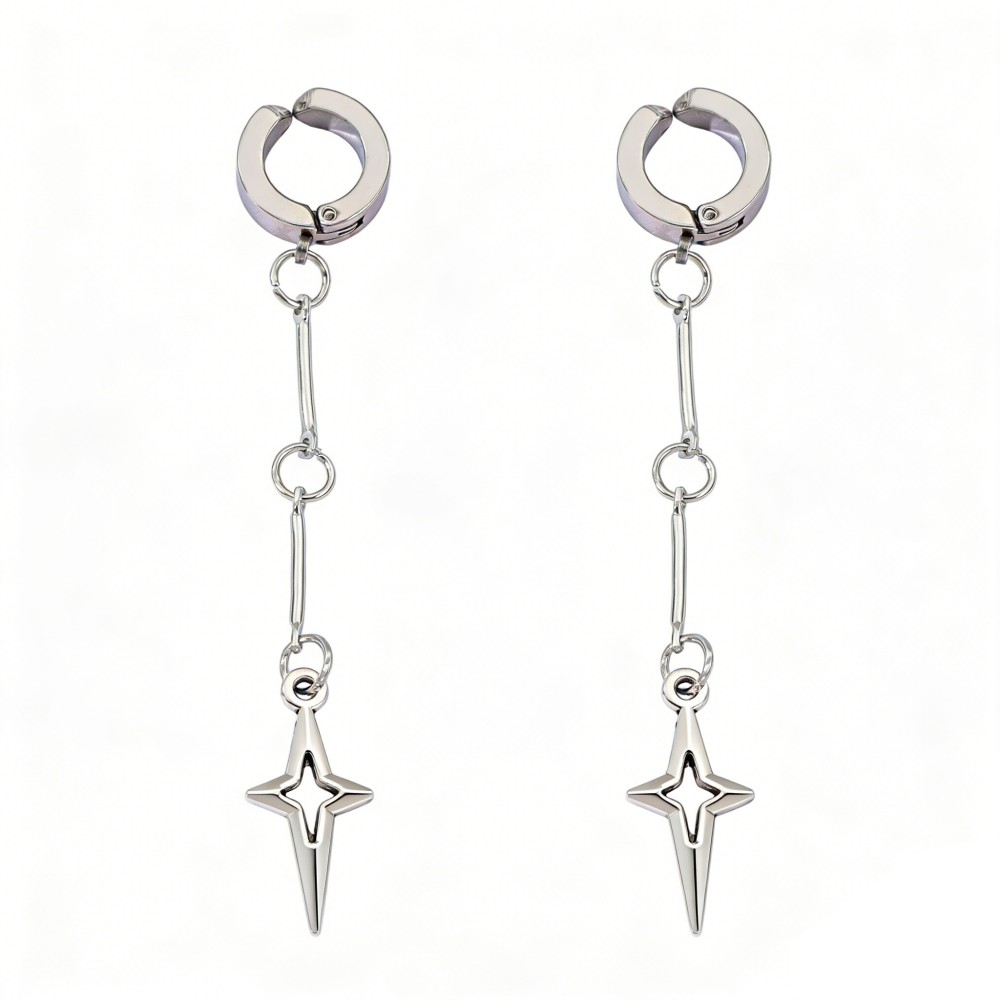 Gothic Jewelry Cross Star Drop - Women'S Fashion Earrings recensione e prezzo