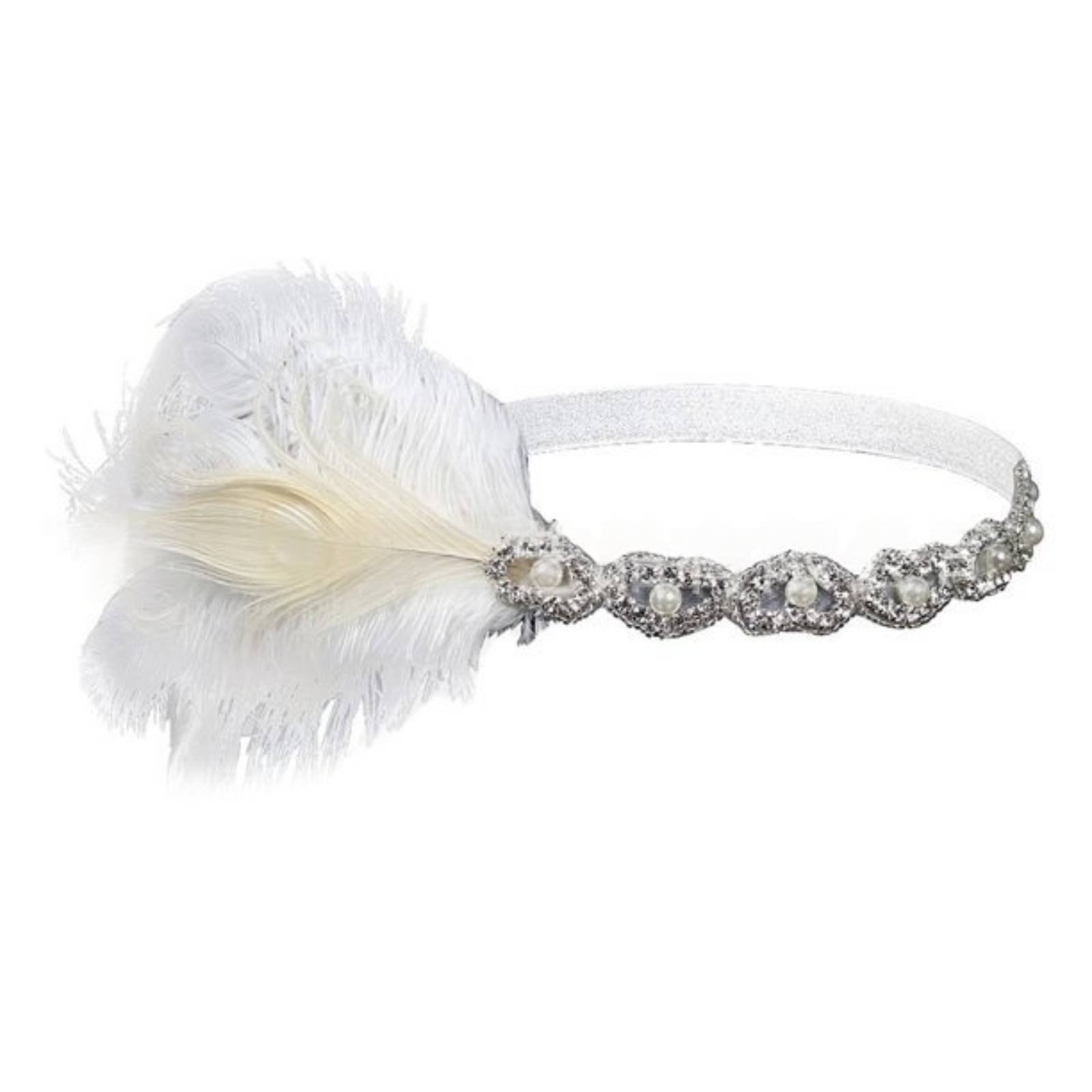 Jazz Age Feather Headband Vint - Women'S Fashion Of The 1920S recensione e prezzo