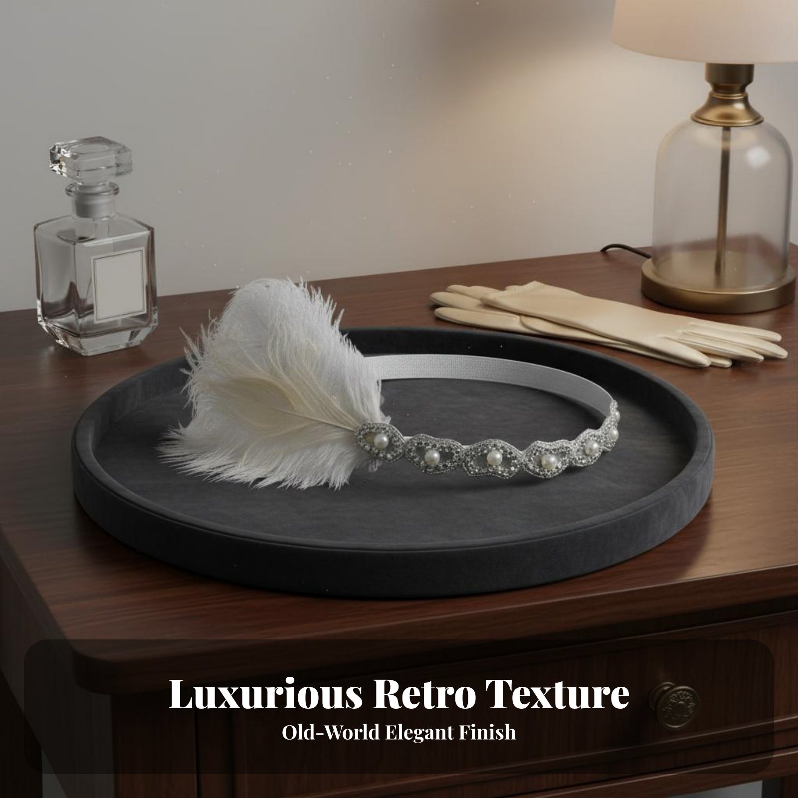 Jazz Age Feather Headband Vint - Women'S Fashion Of The 1920S recensione e prezzo