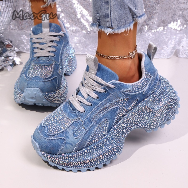 Fashion Rhinestone Women's Chu - Women'S Fashion Gym Shoes recensione e prezzo