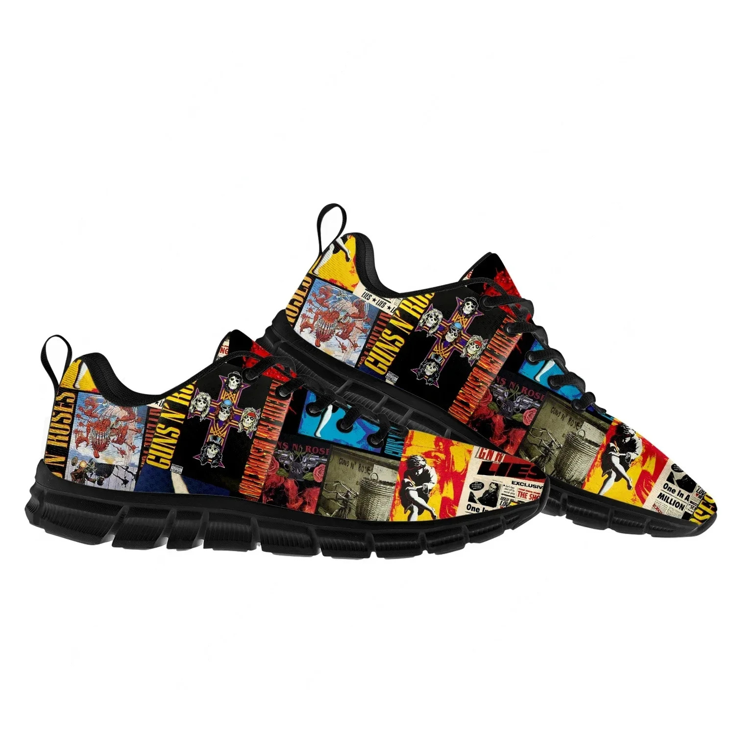 Guns N Roses Heavy Metal Rock  - Women'S Fashion Gym Shoes recensione e prezzo