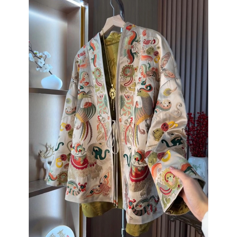 New Chinese Style Kimono Cardi - Women'S Fashion Tops recensione e prezzo
