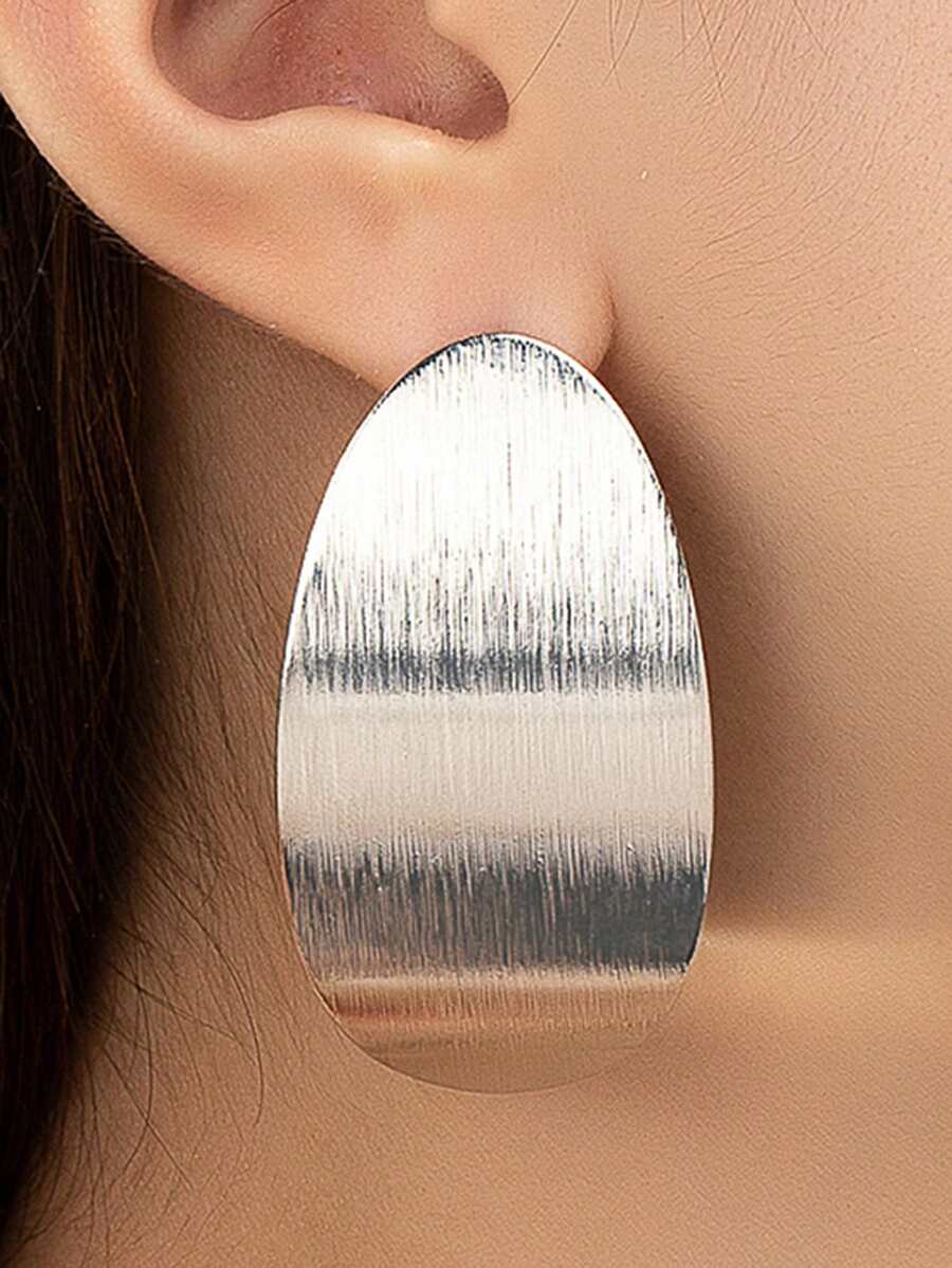 1 Pair Vintage Metal Textured  - Women'S Fashion Earrings recensione e prezzo