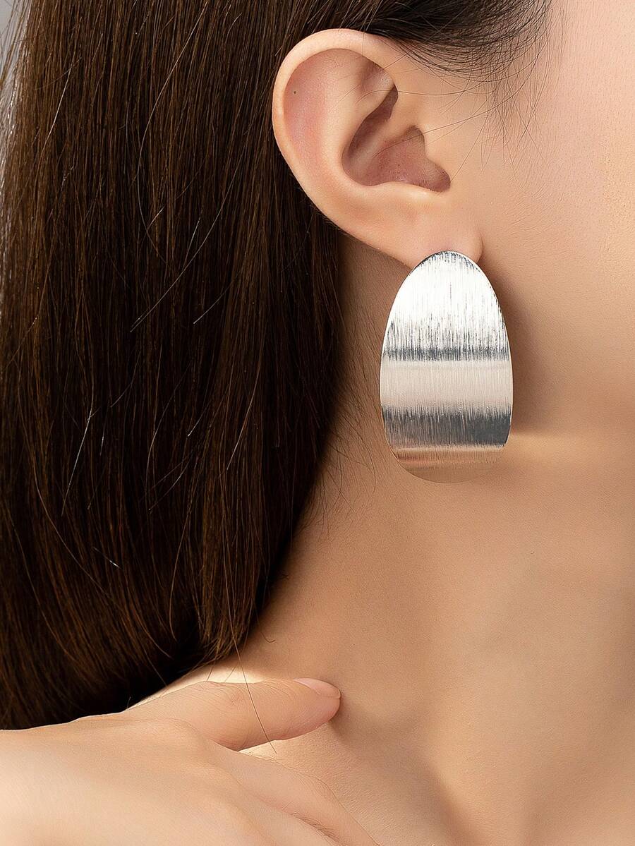 1 Pair Vintage Metal Textured  - Women'S Fashion Earrings recensione e prezzo