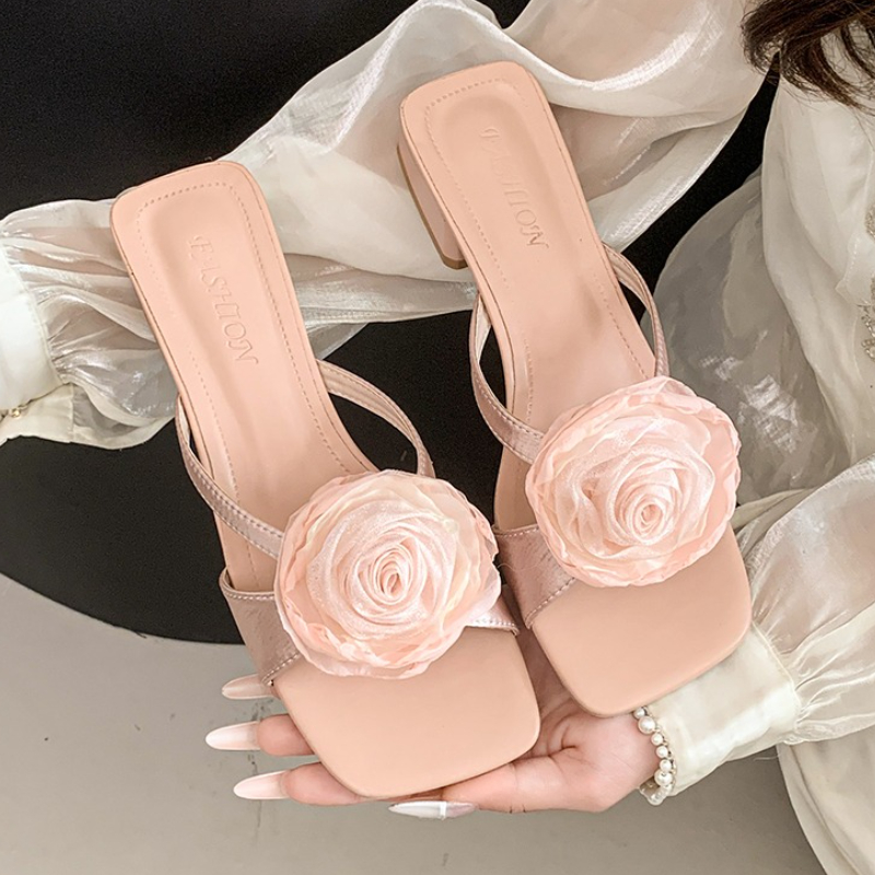 Flower Women High Heels Sandal - Women'S Fashion Trends Summer 2025 recensione e prezzo