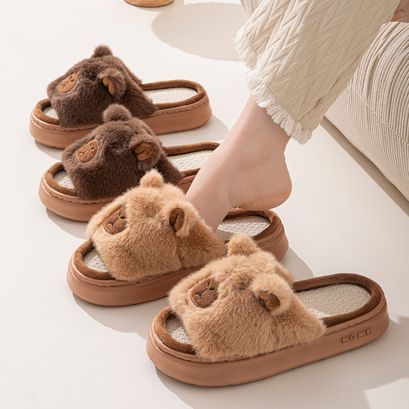 Hemp Cartoon Women's Slippers  - Women Fashion Designers recensione e prezzo