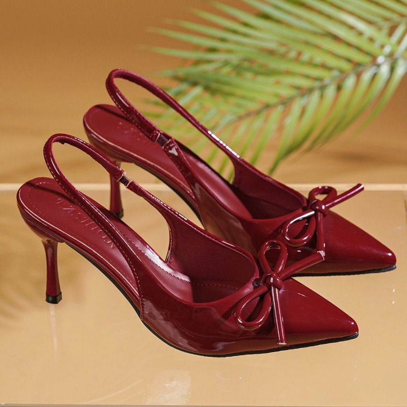 Bow Pointed Toe High Heels San - Women'S Fashion Brand Shoes recensione e prezzo