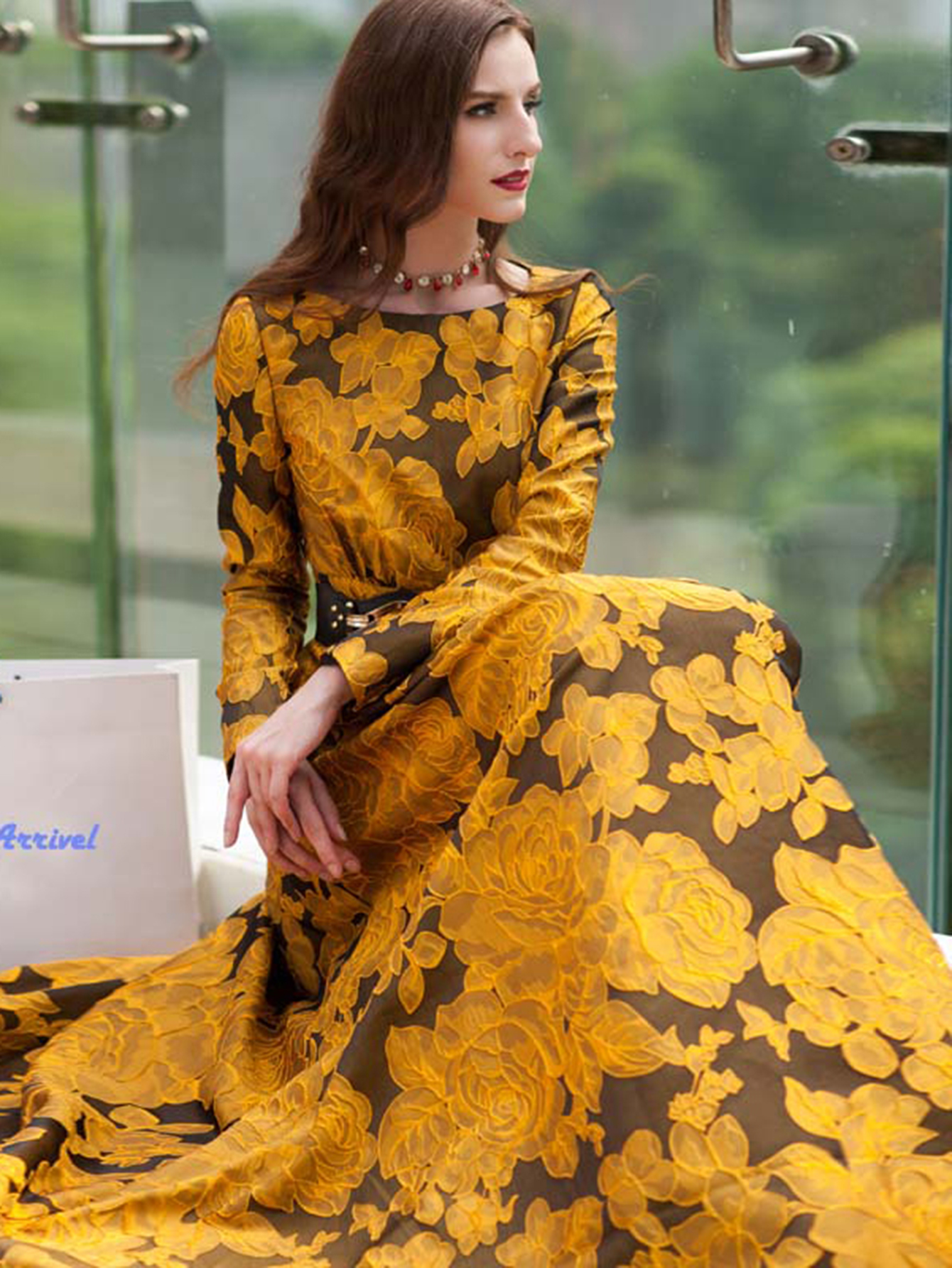 Elegant Women Floral Long Maxi - Maxi Dress Boho recensione e prezzo
