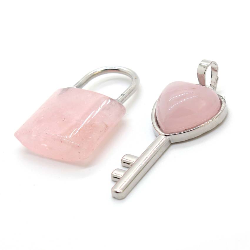 Natural Crystal Couple Lock Ne - Women Fashion Pose recensione e prezzo